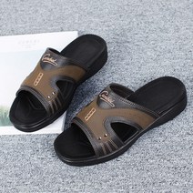 NK-빅맨 쿠션좋은 푹신한 빅사이즈 키높이 발볼넓은 발편한 회사 사무실 남자 슬리퍼