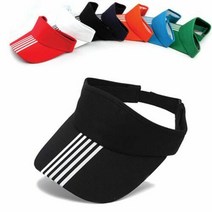 브랜드없음 스트라이프 여름 썬바이저 골프 여행 모자 썬캡