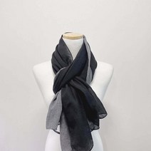 투톤 무지머플러 국내제작 멋스러운 스카프 봄 가을 겨울 머플러