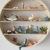 스팟 오스트하이머 목제 동물 장난감 장식 Montessori