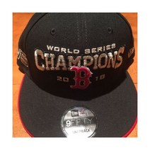 New Era 보스턴 레드삭스 월드 시리즈 2018 챔피언 뉴에라 9 피에프티 스냅백