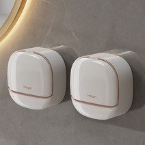 [컴즈홈] 고급 럭셔리 물빠짐 비누 받침대 케이스 2P 세트, 화이트 2p, 2개