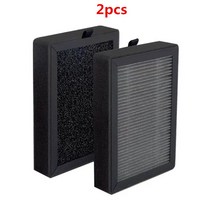 Levoit LV-H128RF LV-H128 LV-H13EU 공기청정기 HEPA 필터 활성탄 필터 부품 교체용 2개, 2pcs