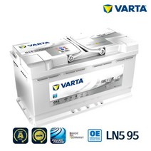 [ 바르타 LN5 AGM 95 ] [ 바르타 수입차 배터리 ] [ 폐배터리 미반납 ] [ 에프터몰 ], 1개