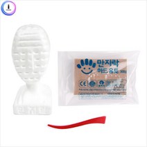 만지락 두상 만들기세트(하드유토300g) 지점토 칼라, 상세페이지 참조