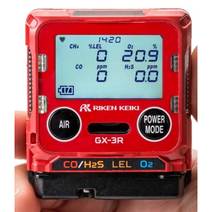 리켄케이키 GX-3R 휴대용 복합가스측정기 산소 일산화탄소 황화수소 가연성가스 4종