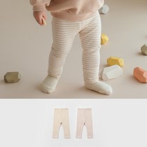 [해피프린스]토티 스트라이프 아기 레깅스