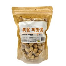 껍질 까먹는 재미 고소한 볶음 피땅콩 국내산 200g, 3개