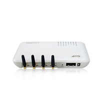 VoIP 게이트웨이 허브4포트 GSM VoIP 게이트웨이/GoIP 채널/SIP 네트워크 라우터 (콜 센터 또는 IP PBX 애, 한개옵션0