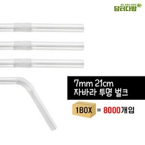 신나라-닷컴_7X21 FS 자바라 투명 벌크 스트로우 1BOX (8000개입) 빨대 영업용 일회용 스트롱 칼라 업소용 주름_ tlsskfk, S-N-선택사항없습니다, S-N-선택사항없습니다