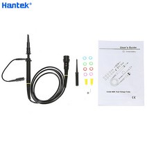 오실로스코프 Hantek-T3100 100MHz 프로브 X100 패시브 고전압 1008C 6074BE 2D72 6254BE 수동, 한개옵션0