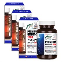 굿소일 어바틀 프리미엄 오메가3 1200mg 먹는시간 540캡슐 (9060998)