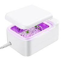 46kHz 초음파 클리너 머신 프로 리테이너 틀니 마우스 가드 얼라이너 화이트닝 트레이 등