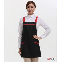 YD 헬로우I 앞치마 가운 작업복 미용가운 주방앞치마 식당앞치마 미용앞치마 유니폼 미용실가운 염색앞치마 미용실유니폼 네일아트 관공서, 색상(끈매직)랜덤