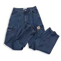 Carhartt 칼하트 카펜터 워시드 와이드 데님 청바지