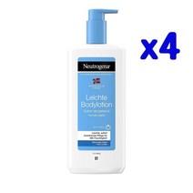 Neutrogena 라이트 바디 로션 보습 400ml x4팩