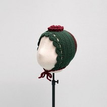 메리골드 꽃보넷 (추석 한복 코디) - 코바늘 키트 샘플과 동일, 컬러:샘플과동일