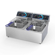 업소용 튀김기 2구 영업용 치킨 가스 스텐 전기, EF-16L