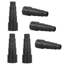 6pcs 범용 진공 호스 어댑터 호스 액세서리 모든 종류의 진공 청소기를위한 어댑터 커넥터, 보여진 바와 같이, 하나