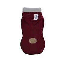 Rdc Pet Dog Hoodie Clothes Dog Woolen Sweater Cap Winter Warm Turtleneck Sweater Fleece Coat Small, 1