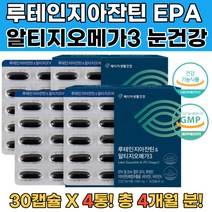 학생용영양제 선물용 RTG오메가3 눈건강 눈건조 4통 식물성오메가3 식물성오메가 알티지부스터오메가3 혈액순환영양제 비타민C 아연 카로틴 기억력개선 혈행개선 혈행 혈중중성지질감소 혈액순환