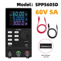 2023산업용 Ni 전원 전문가 작업자용그래밍 가능 DC 직류 실험실 전원 장치 30V 10A 120V 3A 전압 조정기, 09 SPPS605D BlAC 교류k_01 220V
