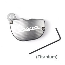 열쇠 GTS125 케이스 125 150 키 장식 커버 Vespa 오토바이 PRIMAVER, 02 TITANIUM