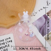 휴대용 충전 손난로 똑딱이 핸드 워머 찜질기 핫팩 2021 1000ml500ml 재사용 가능한 귀여운 뜨거운 물병 따뜻한 배 채워진 미니, M0788-오리-1
