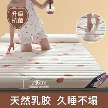 접는 매트리스 1인용 싱글 토퍼 접이식 매트 군용 바닥요 latex 실내 장식 홈 학생 기숙사 더블 다다미 스폰지 패드 렌탈 패드, 150x190cm, color-c(두께 6cm)