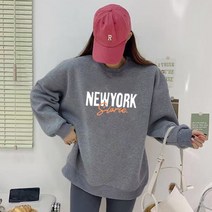 IDT 롱맨투맨 기모 티셔츠 오버핏 빅사이즈 맨투맨 티셔츠/후드티/기모맨투맨/맨투맨티