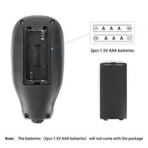도막측정기 게이지 페인트 코팅 두께 게이지 미터 자동차 페인팅 깊이 중고 구매자 밀 측정기 블랙 직배송, 한개옵션0