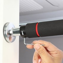 홈 철봉 턱걸이 바 문틈 실내 운동 기구 가정용, A-101 단축철봉 브라운