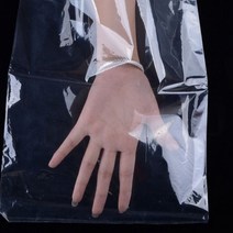 비닐 봉투 봉지 수축 가방 포장 열 필름 가금류 목욕 폭탄 치킨 터키 바구니 생분해 성 선물 폴리올레핀 실, 02 100pcs 16x30cm