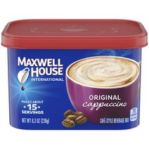 맥스웰하우스 인터내셔널 오리지널 카푸치노, 238g, 1개