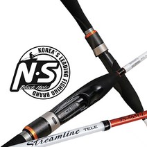 NS엔에스 스트림라인 텔레 (빼기식) 쏘가리 꺽지 송어 루어낚시대 민물루어대, TS-666L (6절/진출식)
