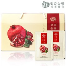 청춘농장 100% 석류즙 1박스 2박스 실속형 모음, 순수한 석류즙 2박스
