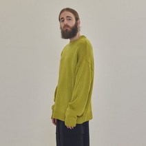 카고브로스 CB SOLID ROUND KNIT LIME