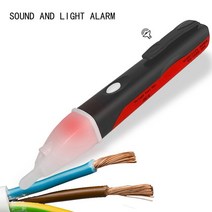 전기 표시기 AC 90-1000V 비접촉 소켓 벽 전원 콘센트 전압 감지기 센서 테스터 펜 LED 조명 테스트 연필, 01 test pencil_01 AC90-1000V