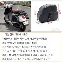 리어백 모토바이크 사이드백 오토바이 여행 대용량 배낭 라이더 가방 방수, 독수리 로고가 있는 25호 블랙 한 켤레