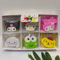 산리오 지우개 시나모롤 쿠로미 잘지워지는지우개 481299 30 개 헬로 키티 마이 멜로디 연필 고무 어린이 선물 학교 용품 문구 도매, 30PCS