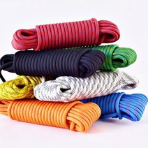 갈렙등반 12mm 다용도 로프 후크 요트 캠핑 밧줄 끈 10-100M, 10M, 오렌지