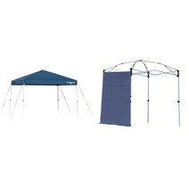 캡틴 스태그 텐트 터프 선 쉘터 퀵 쉐이드 300UV 캐리 백 첨부 M-3276 & 텐트 터프 선 쉘터 사이드 패널 300UV- S 네이비 M-3284[세트 구입]