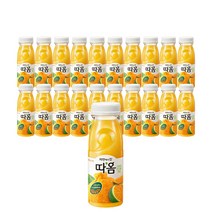 빙그레 따옴 천혜향 한라봉 청귤 주스 235ml X 20입 아이스박스 포장, 20개