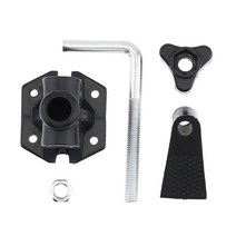 범용 하드웨어 브래킷 클램프 DIY 고정 데스크 램프 클립 피팅 마이크 스탠드 LED 조명 용 스크류 카메라 플래시 홀더, 검은색