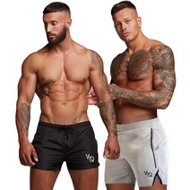 SUPER CREW 2장 1세트 헬스반바지 짐웨어 3부 4부 헬스복 트레이닝반바지 스쿼트팬츠