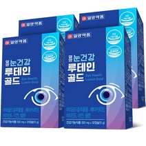 일양약품 눈건강 루테인 골드 15g 30정 4개, 30정  4개