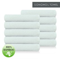 [송월타올]뱀부얀 모더닉40 호텔수건 10장, 아이보리, 10개