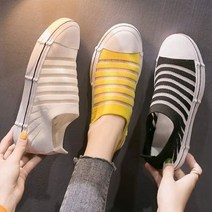 슈즈몽몽 여성 여름 쿨 메쉬 삭스 슬립온