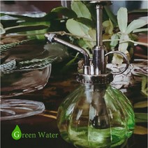 앤틱 미니 분무기 - 가정용 소형 분무기 스프레이 Antique Water Spray, 녹색 Green