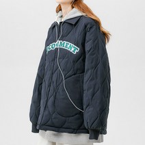 여성용 에콕스 시엘라 퀄팅 누빔 패딩